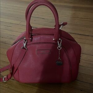 Red DKNY Handbag